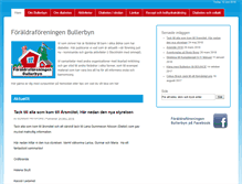 Tablet Screenshot of foraldraforeningenbullerbyn.se